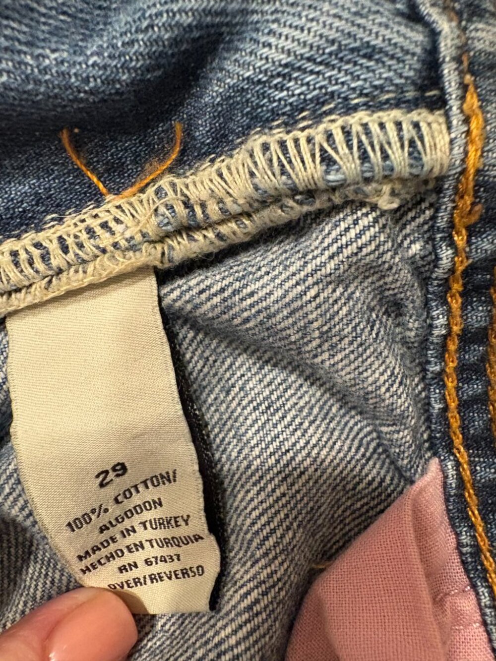 Vintage Polo Jeans Company Ralph Lauren Y2K Low Rise Flare Jeans 29 - Picture 15 of 16
